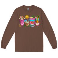 Chestnut aloha coffe cups Long Sleeve Tee - texasbilliewilder