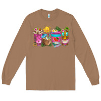 Toasted Coconut aloha coffe cups Long Sleeve Tee - texasbilliewilder