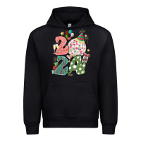 Black 2024 happy new year Urban Hoodie - MaliasSmallBusiness