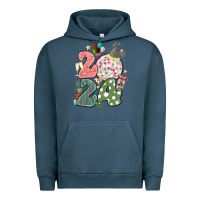 Pigment Midnight Navy 2024 happy new year Urban Hoodie - MaliasSmallBusiness