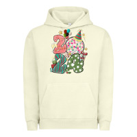 Pigment Pistachio 2024 happy new year Urban Hoodie - MaliasSmallBusiness