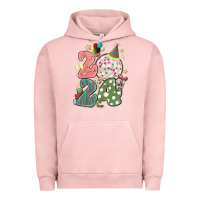 Pigment Salmon 2024 happy new year Urban Hoodie - MaliasSmallBusiness