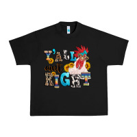 Black Y'all ain't right crazy Urban Heavy Tee - texasbilliewilder