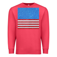 Cardinal Glitter 4th Of July Seamless Pattern Premium Sweatshirt - BundleAndBundleShop