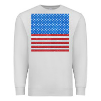Dove Grey Glitter 4th Of July Seamless Pattern Premium Sweatshirt - BundleAndBundleShop
