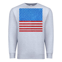 Heather Grey Glitter 4th Of July Seamless Pattern Premium Sweatshirt - BundleAndBundleShop