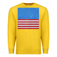 Lemon Glitter 4th Of July Seamless Pattern Premium Sweatshirt - BundleAndBundleShop