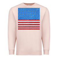 Pale Pink Glitter 4th Of July Seamless Pattern Premium Sweatshirt - BundleAndBundleShop