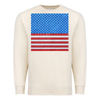 Sandshell Glitter 4th Of July Seamless Pattern Premium Sweatshirt - BundleAndBundleShop