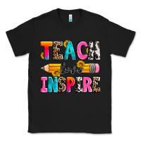Black teach love inspire Classic Tee - Zillion Design Studio