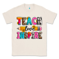 Natural teach love inspire Classic Tee - Zillion Design Studio