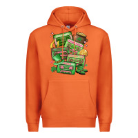 Carrot st patrick's day cassette tapes Premium Hoodie - MaliasSmallBusiness