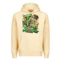 Pina Colada st patrick's day cassette tapes Premium Hoodie - MaliasSmallBusiness