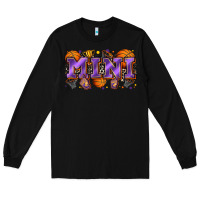 Black mini basketball Long Sleeve Tee - Zillion Design Studio
