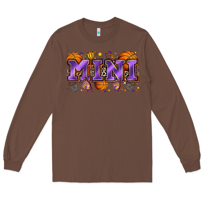 Mini Basketball Long Sleeve Tee by Zillion Design Studio | Teevron