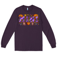 Plum mini basketball Long Sleeve Tee - Zillion Design Studio