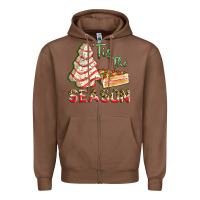 Chestnut tis the season Zipper Hoodie - FaDigitalArtStudio