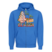 True Royal tis the season Zipper Hoodie - FaDigitalArtStudio