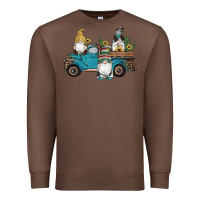 Chestnut western gnomes truck sunflowers cactus gemstone leopard glitter serape Premium Sweatshirt - Artiststas