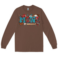 Chestnut mini baseball Long Sleeve Tee - Zillion Design Studio
