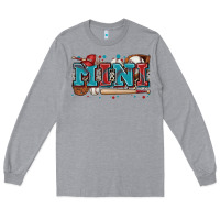 Heather Grey mini baseball Long Sleeve Tee - Zillion Design Studio