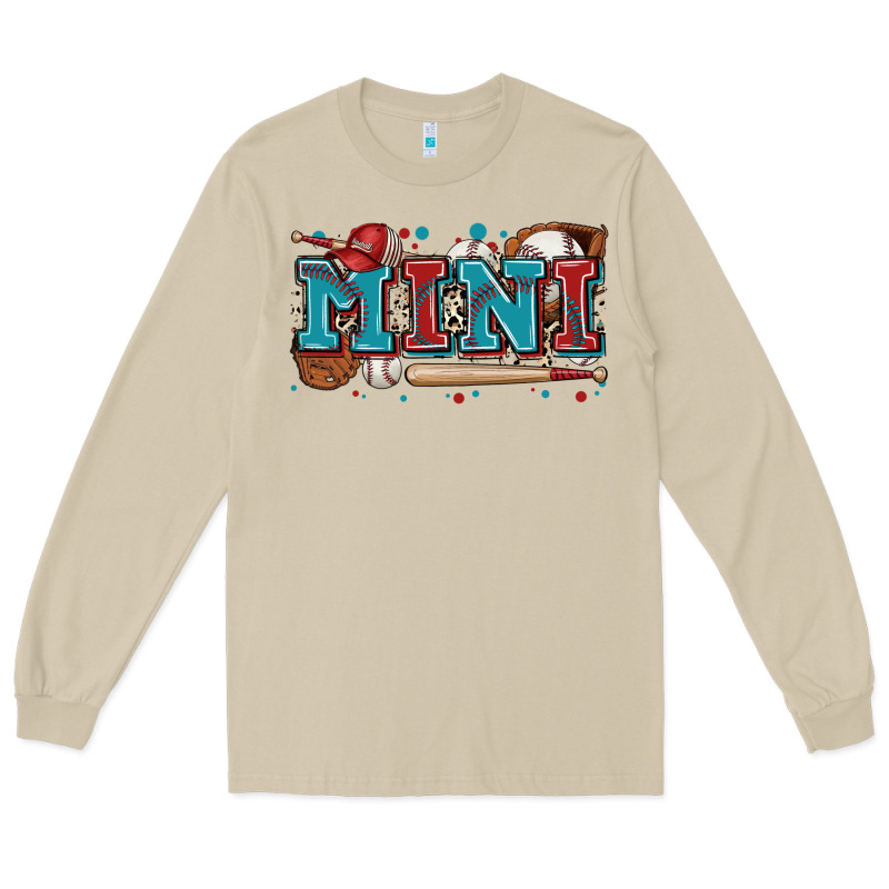 Mini Baseball Long Sleeve Tee by Zillion Design Studio | Teevron