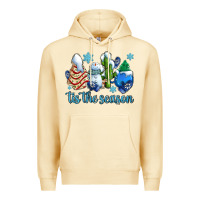 Pina Colada tis the season christmas tree  cake winter and snowman Premium Hoodie - AdoDesignShop