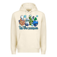 Tofu tis the season christmas tree  cake winter and snowman Premium Hoodie - AdoDesignShop