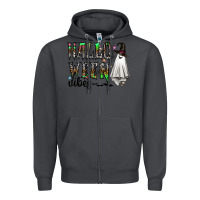 Smoke halloween vibes Zipper Hoodie - CowhideDigitalArt