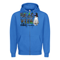 True Royal halloween vibes Zipper Hoodie - CowhideDigitalArt