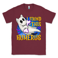 Burgundy I Found This Humerus Classic Tee - texasbilliewilder