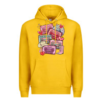 Lemon valentines day cassette tapes Premium Hoodie - MaliasSmallBusiness