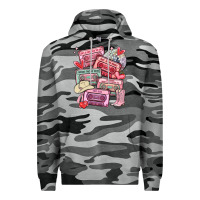 Slate Camo valentines day cassette tapes Premium Hoodie - MaliasSmallBusiness