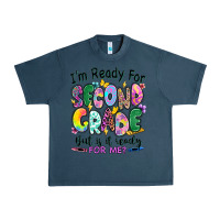 Midnight Navy I'm ready for second grade but is it ready for me Urban Heavy Tee - RanaPortraitStore
