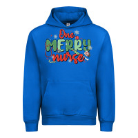 Cobalt one merry nurse Urban Hoodie - MaliasSmallBusiness
