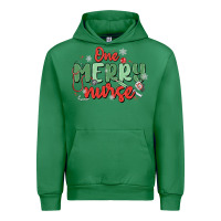 Emerald one merry nurse Urban Hoodie - MaliasSmallBusiness