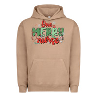 Pigment Burro one merry nurse Urban Hoodie - MaliasSmallBusiness