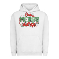 Pigment Lunar Rock one merry nurse Urban Hoodie - MaliasSmallBusiness