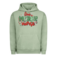 Pigment Oil Green one merry nurse Urban Hoodie - MaliasSmallBusiness