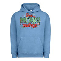 Pigment Pebble Blue one merry nurse Urban Hoodie - MaliasSmallBusiness