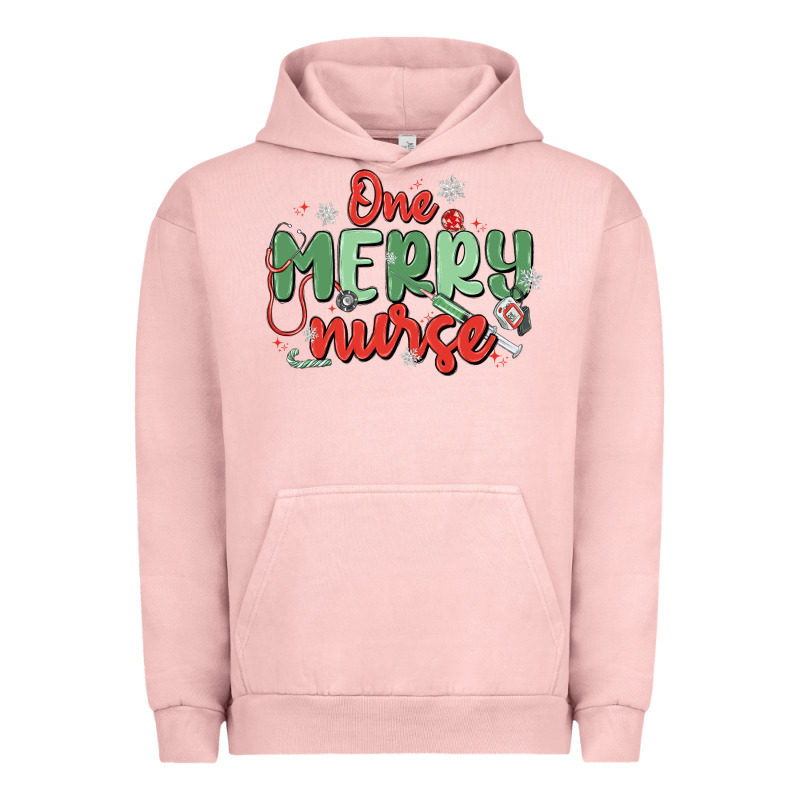 One Merry Nurse Urban Hoodie by MaliasSmallBusiness | Teevron