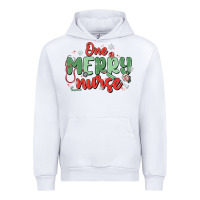White one merry nurse Urban Hoodie - MaliasSmallBusiness
