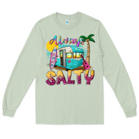 Matcha always salty with caravan Long Sleeve Tee - texasbilliewilder
