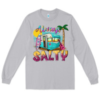 Moon Dust always salty with caravan Long Sleeve Tee - texasbilliewilder