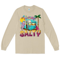Mushroom always salty with caravan Long Sleeve Tee - texasbilliewilder