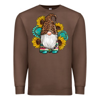 Chestnut western gnomes sunflowers gemstones leopard serape cowhide glitter Premium Sweatshirt - Artiststas