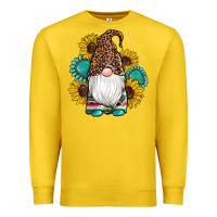Lemon western gnomes sunflowers gemstones leopard serape cowhide glitter Premium Sweatshirt - Artiststas