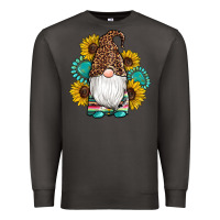 Smoke western gnomes sunflowers gemstones leopard serape cowhide glitter Premium Sweatshirt - Artiststas