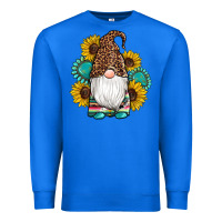 True Royal western gnomes sunflowers gemstones leopard serape cowhide glitter Premium Sweatshirt - Artiststas