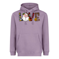 Lavender love santa Heavyweight Hoodie - JahusDesignShop